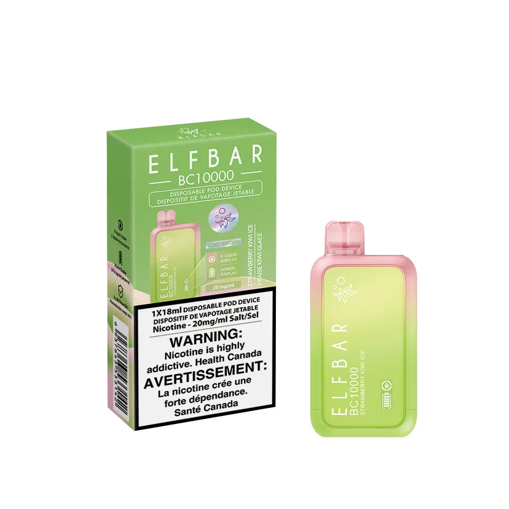 ELFBAR BC10K (16ML) - STRAWBERRY KIWI ICE