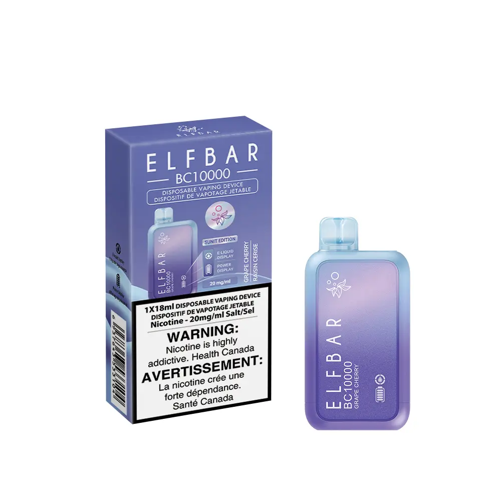 ELFBAR BC10K (16ML) - GRAPE CHERRY