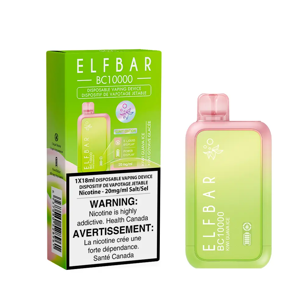 ELFBAR BC10K (16ML) - KIWI GUAVA ICE