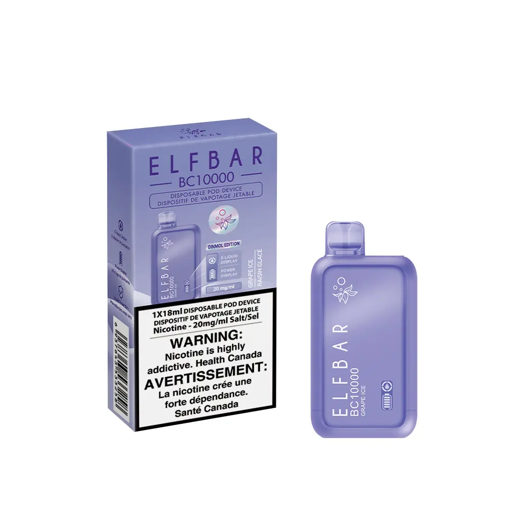 ELFBAR BC10K (16ML) - GRAPE ICE