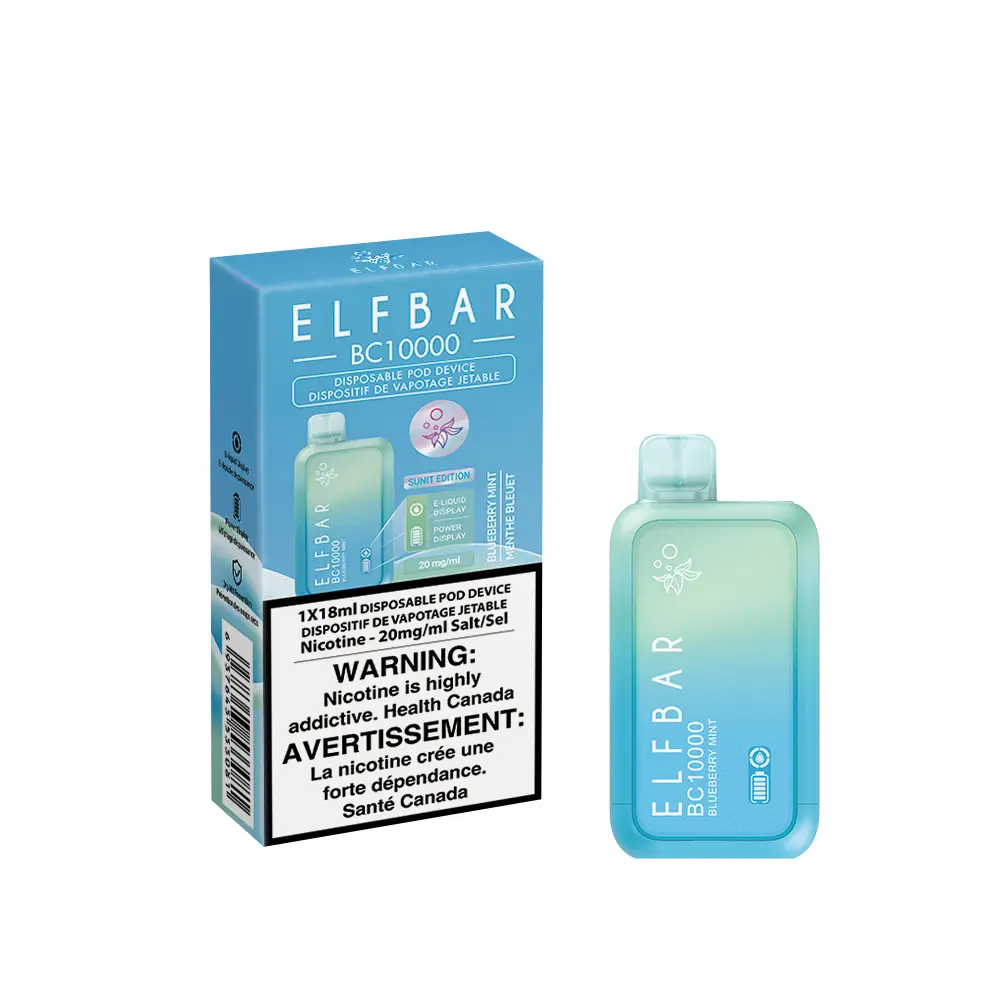 ELFBAR BC10K (16ML) - BLUEBERRY MINT