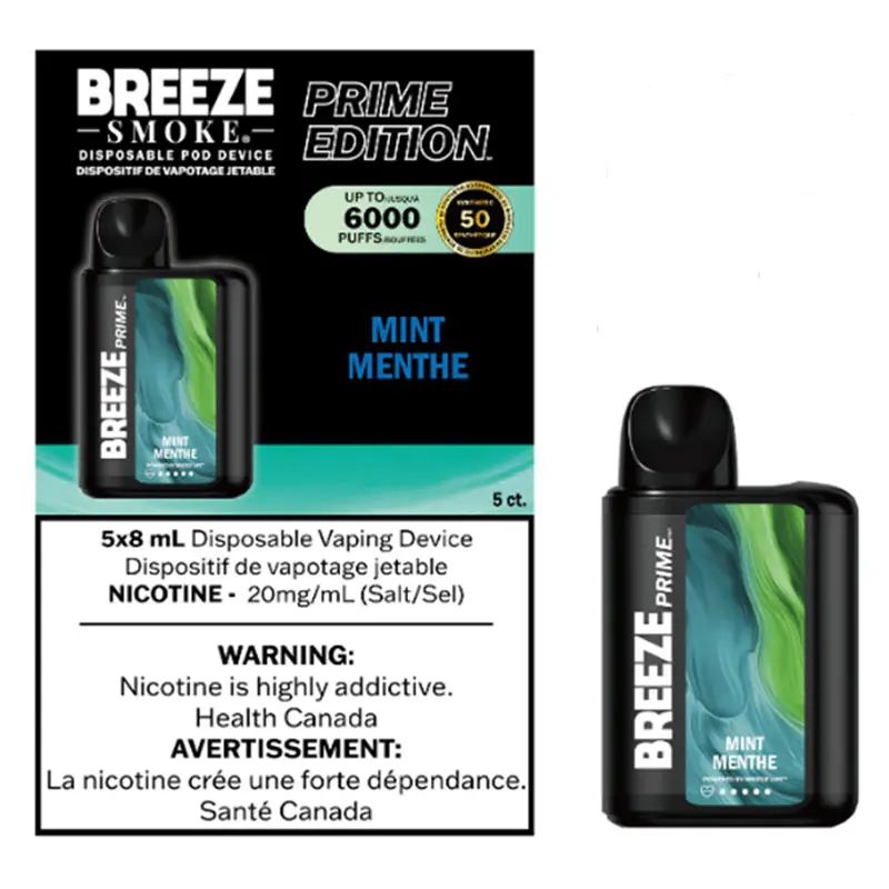 BREEZE PRIME S50 6000 (8ML) - MINT