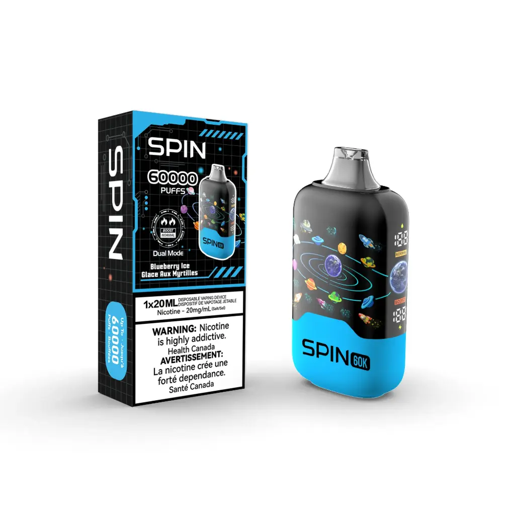 SPIN 60K (20ML) - Blueberry Ice