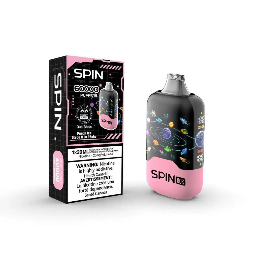 SPIN 60K (20ML) - Peach Ice