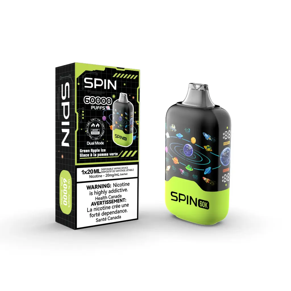 SPIN 60K (20ML) - Green Apple Ice