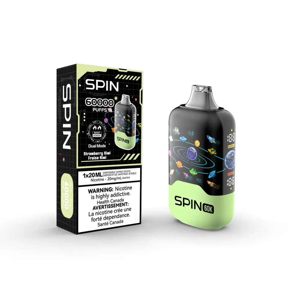 SPIN 60K (20ML) - Strawberry Kiwi