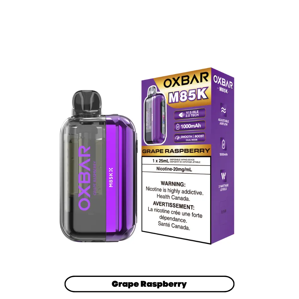 OXBAR M85K (25ML) - Grape Raspberry