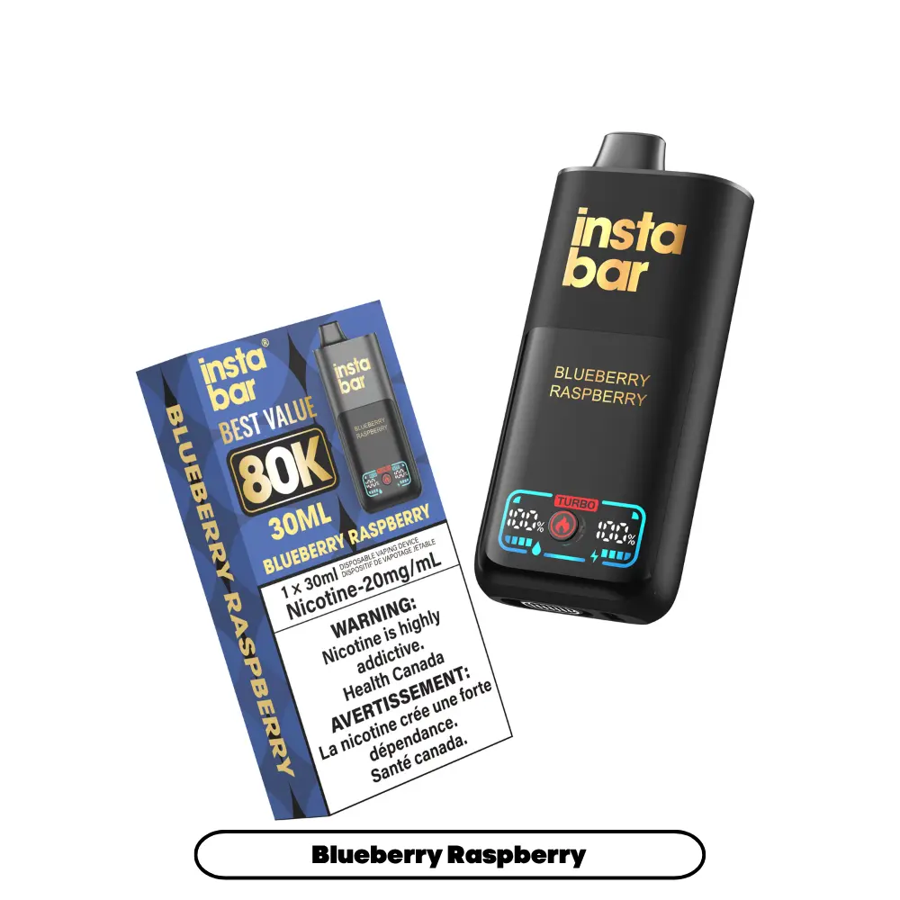 INSTABAR 80K (30ML) - Blueberry Raspberry