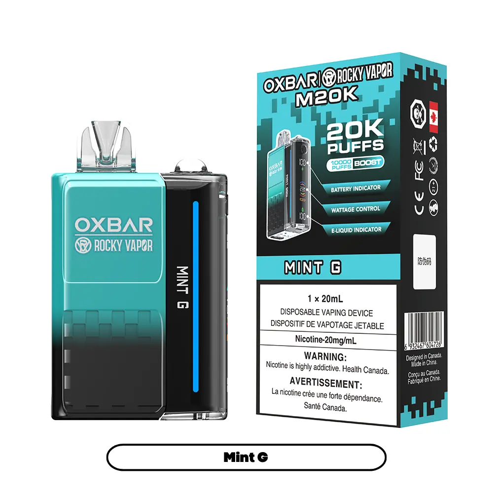 OXBAR M20K (20ML) - Mint G