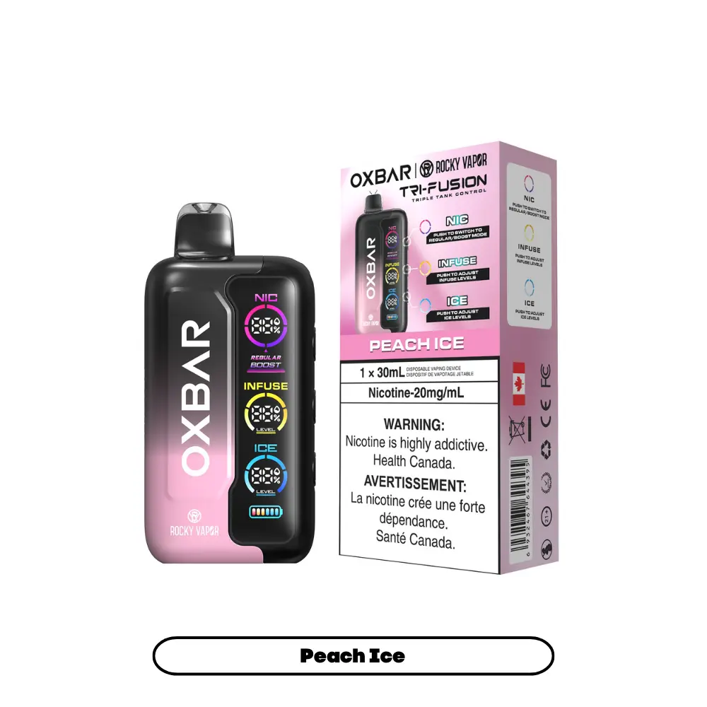 OXBAR TRI-FUSION (30ML) - Peach Ice