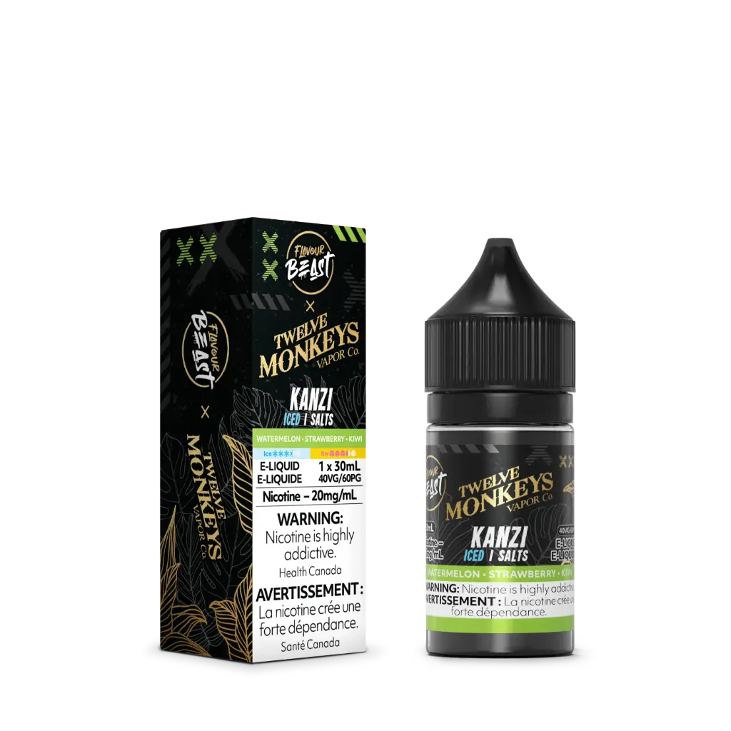 Flavour Beast x Twelve Monkey E-Liquid- 30ML - Kanzi (Iced)