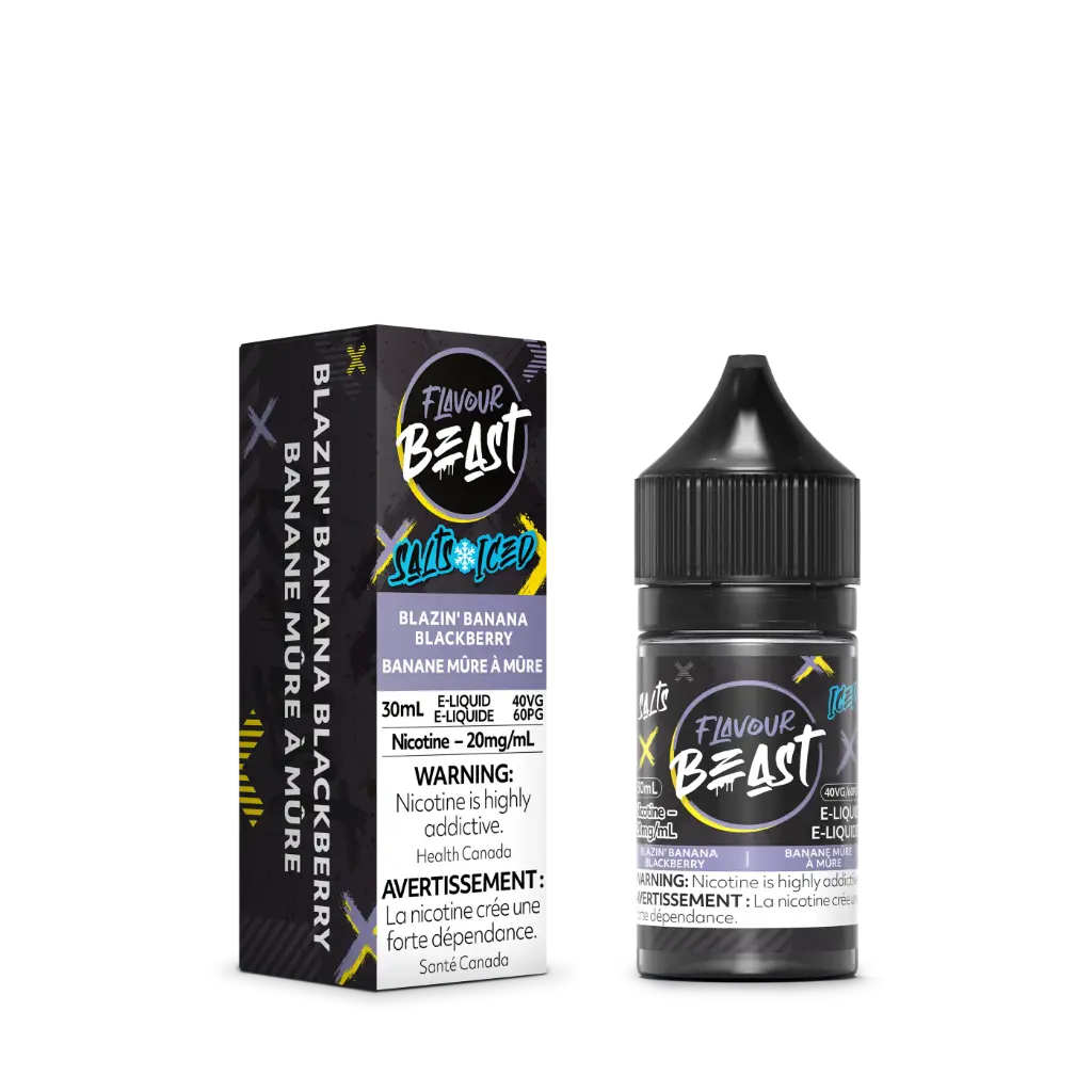 Flavour Beast E-Liquid- 30ML - · Blazin' Banana Blackberry
