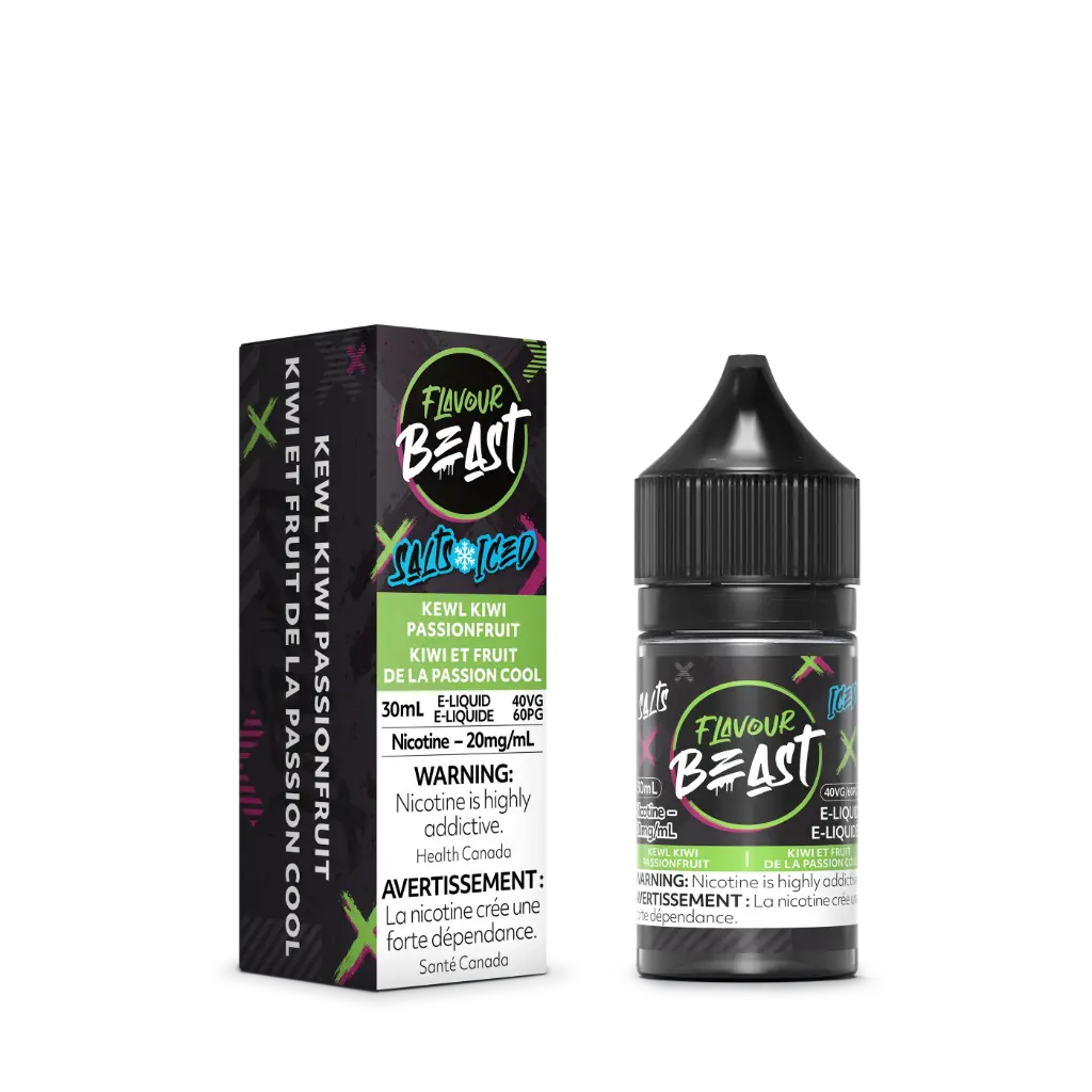 Flavour Beast E-Liquid- 30ML - · Kewl Kiwi Passionfruit
