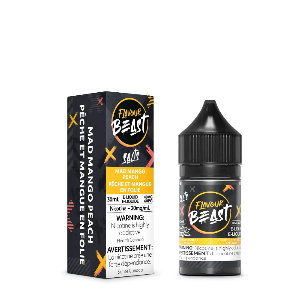 Flavour Beast E-Liquid- 30ML - · Mad Mango Peach