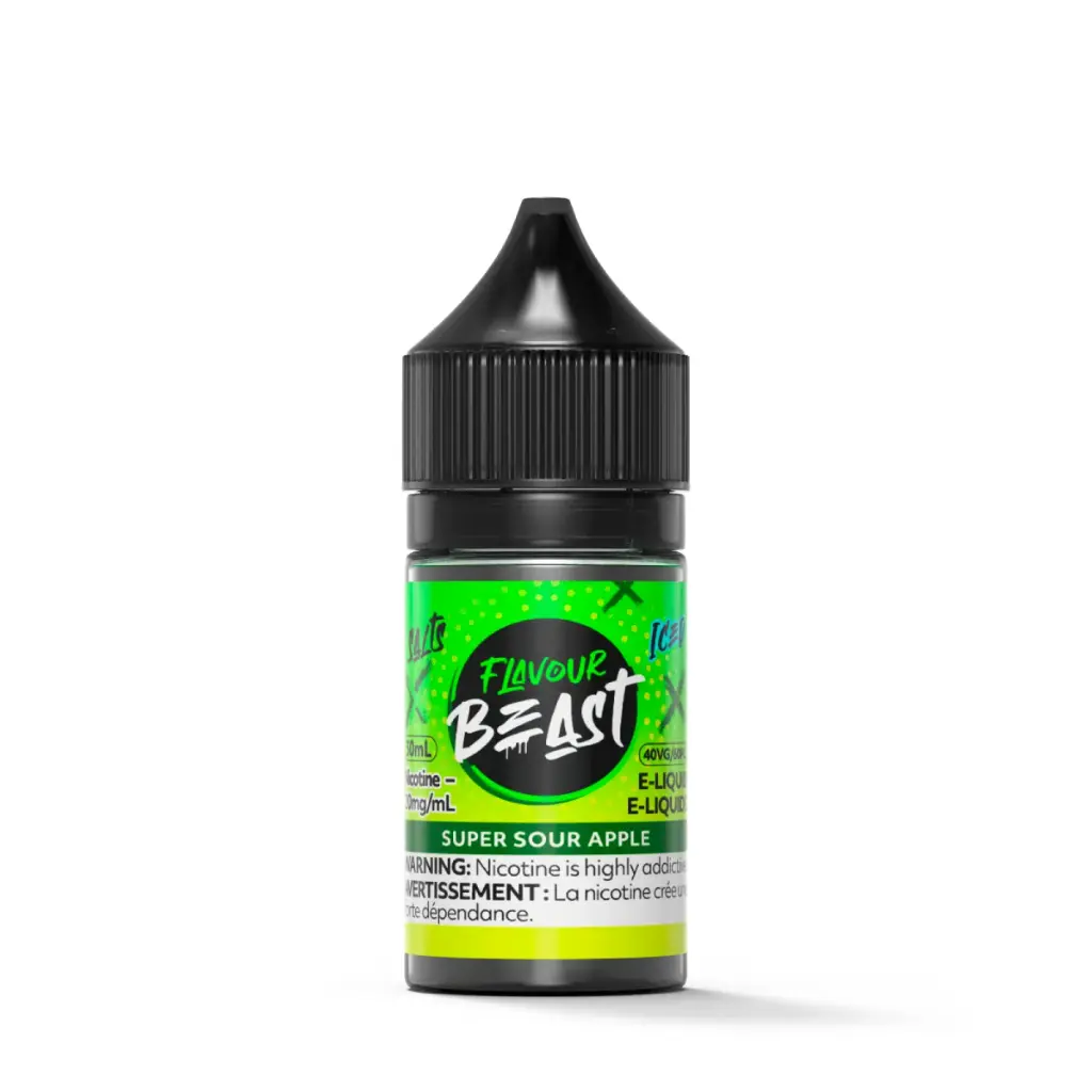 Flavour Beast E-Liquid- 30ML - · Super Sour Apple