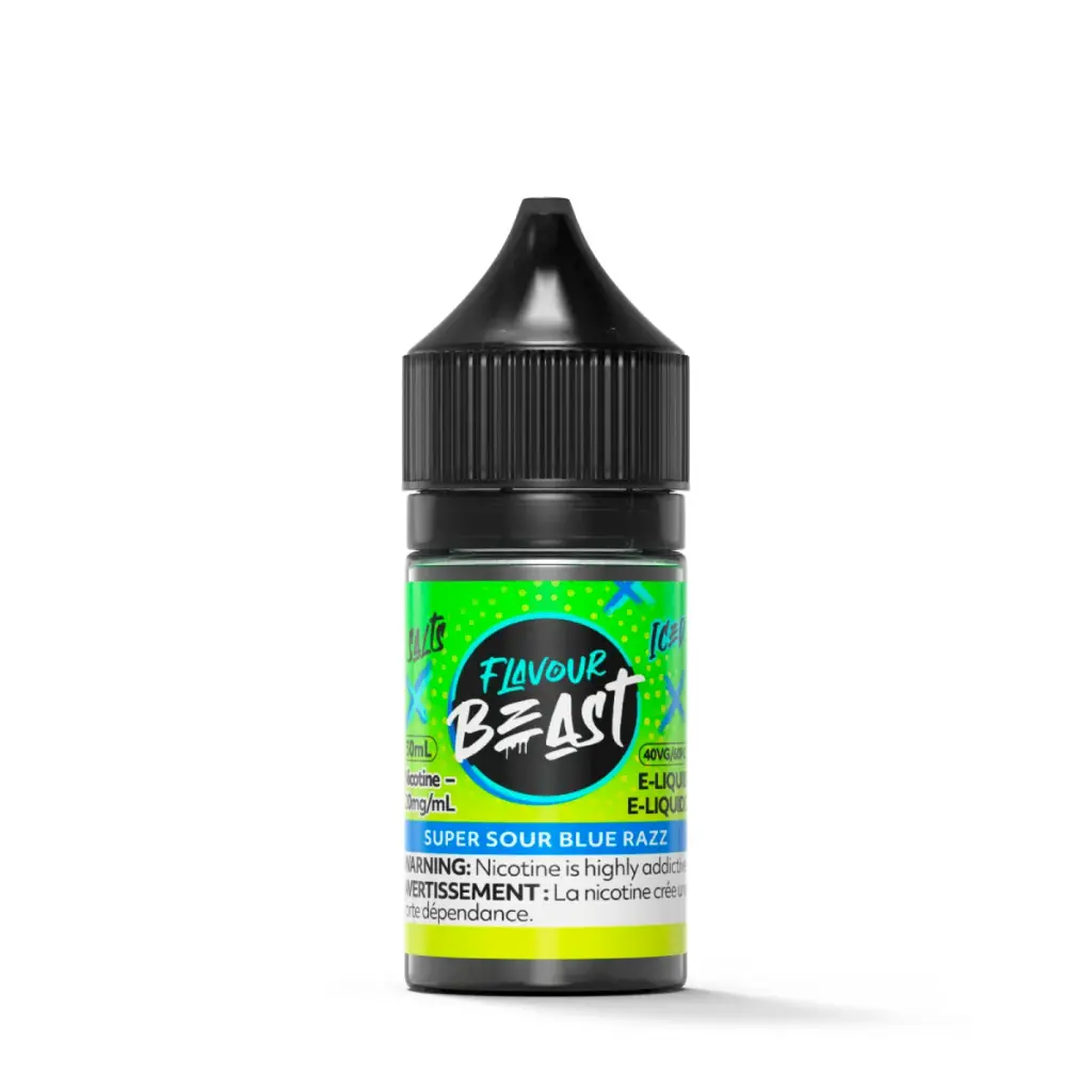 Flavour Beast E-Liquid- 30ML - · Super Sour Blue Razz