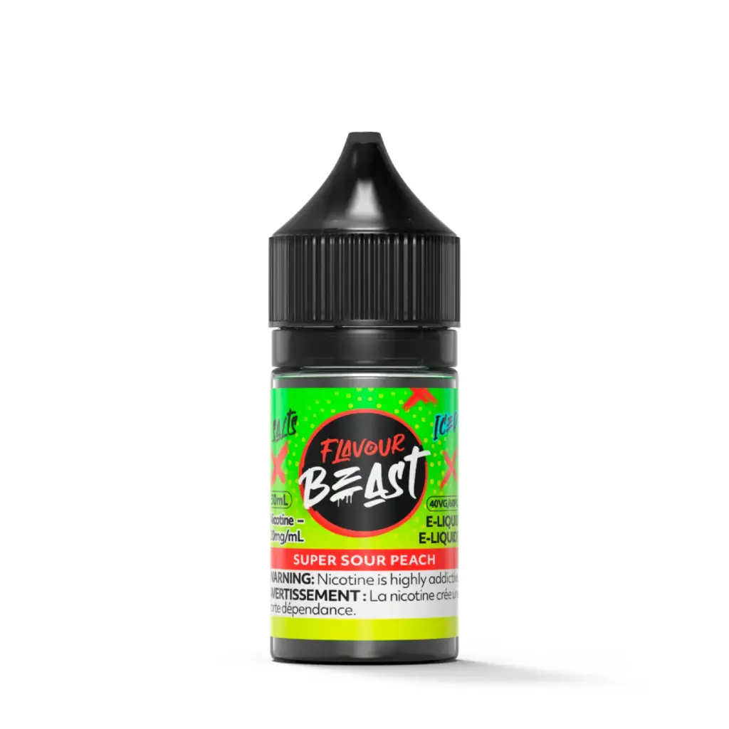 Flavour Beast E-Liquid- 30ML - · Super Sour Peach