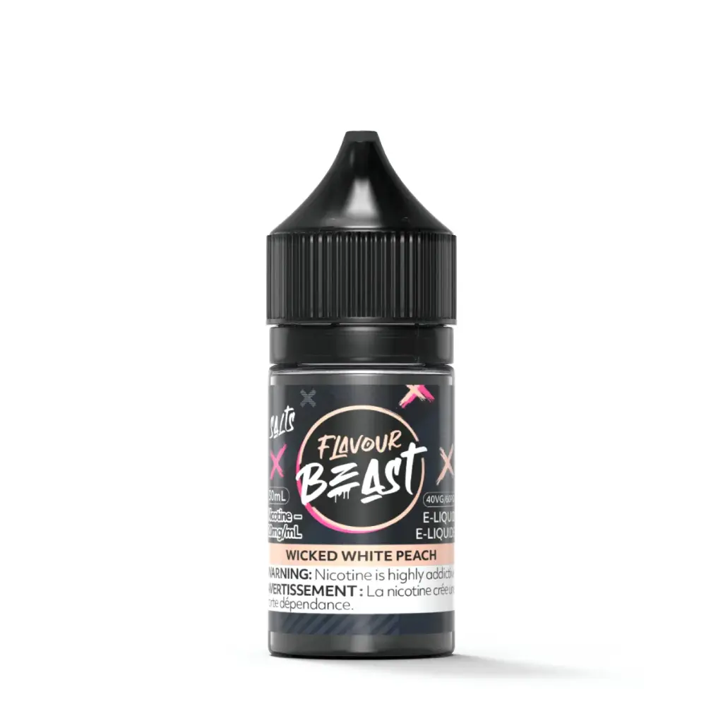 Flavour Beast E-Liquid- 30ML - · Wicked White Peach