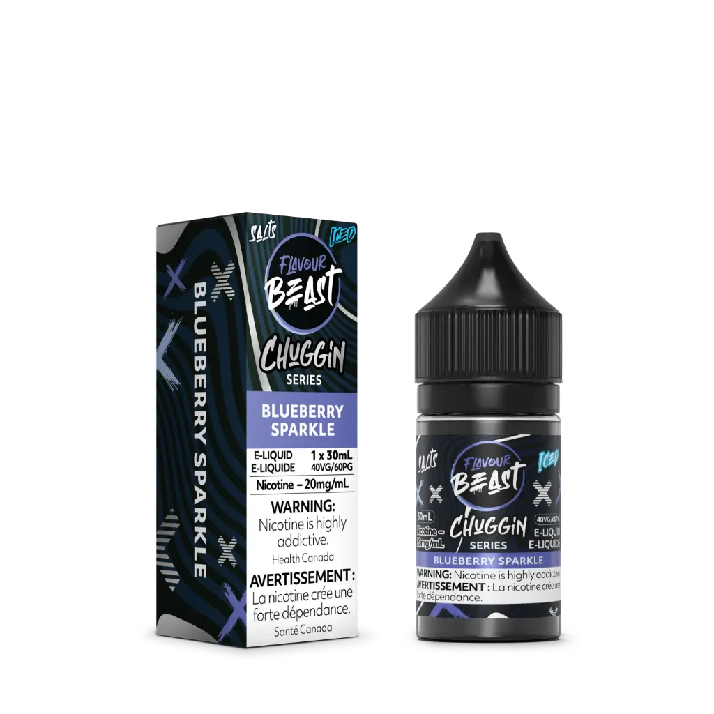 Flavour Beast Chuggin E-Liquid- 30ML - Blueberry Sparkle
