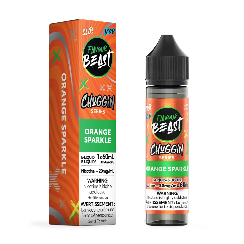 Flavour Beast Chuggin E-Liquid- 60ml - Orange Sparkle