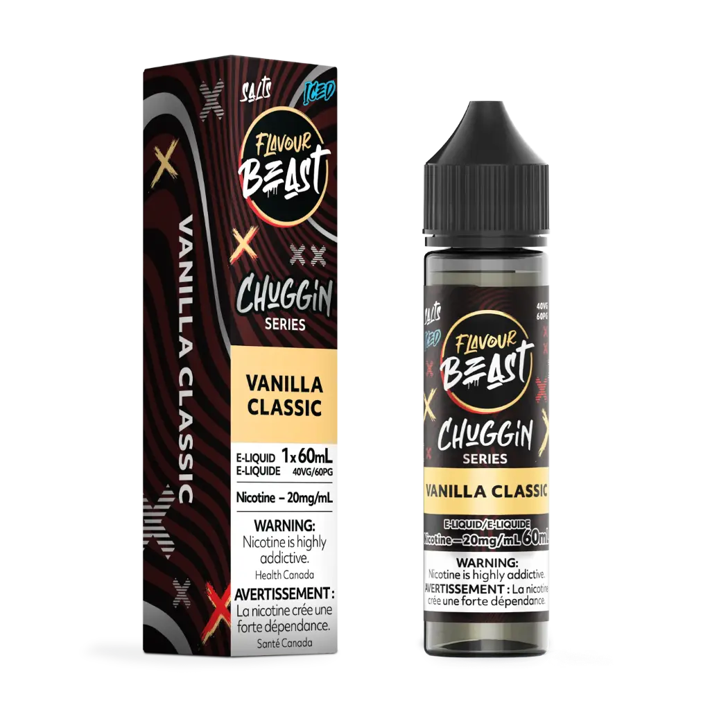 Flavour Beast Chuggin E-Liquid- 60ml - Vanilla Classic