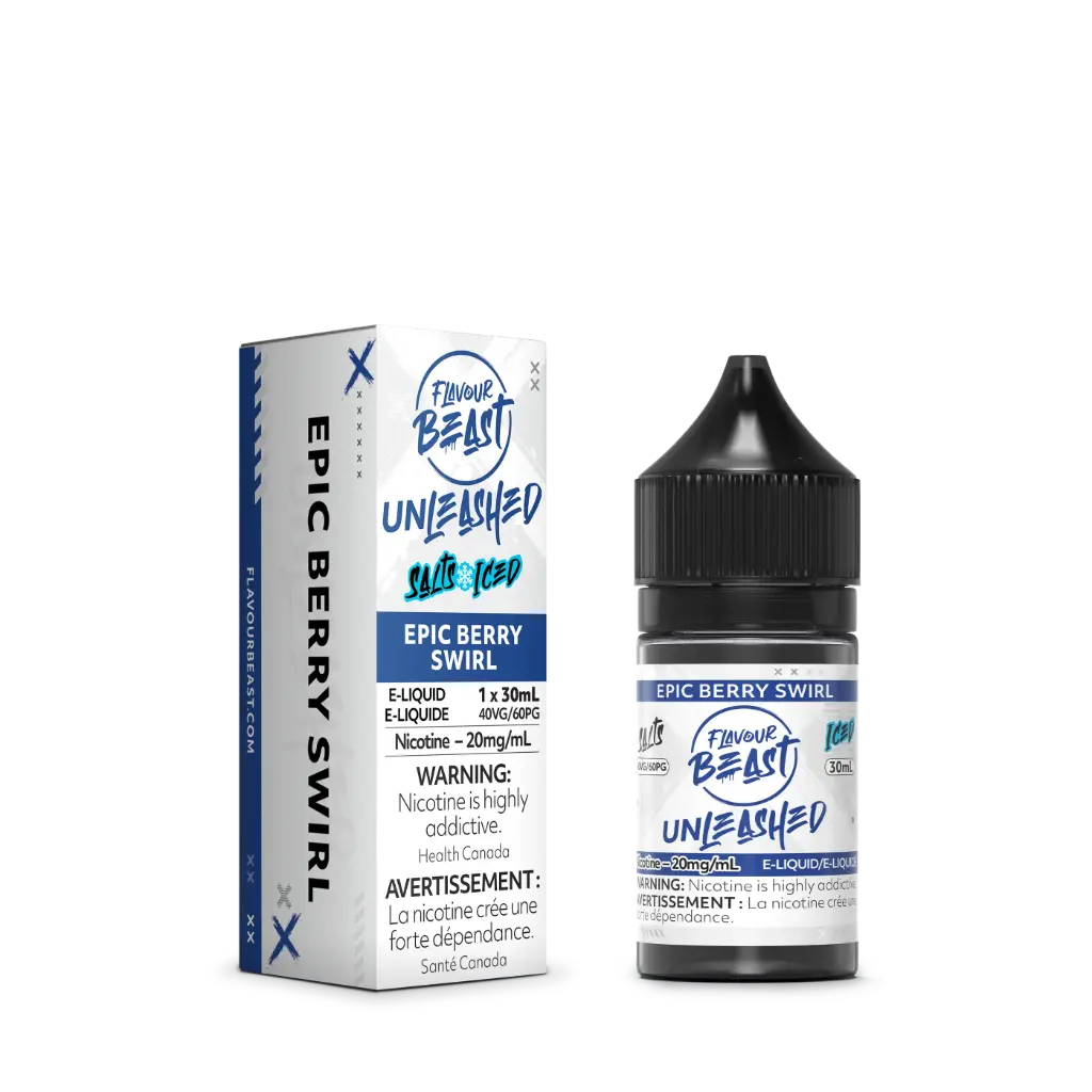 Flavour Beast Unleashed E-Liquid- 30ML - · Epic Berry Swirl