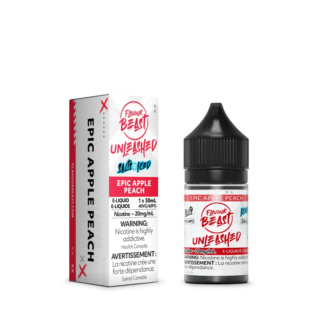 Flavour Beast Unleashed E-Liquid- 30ML - Epic Apple Peach
