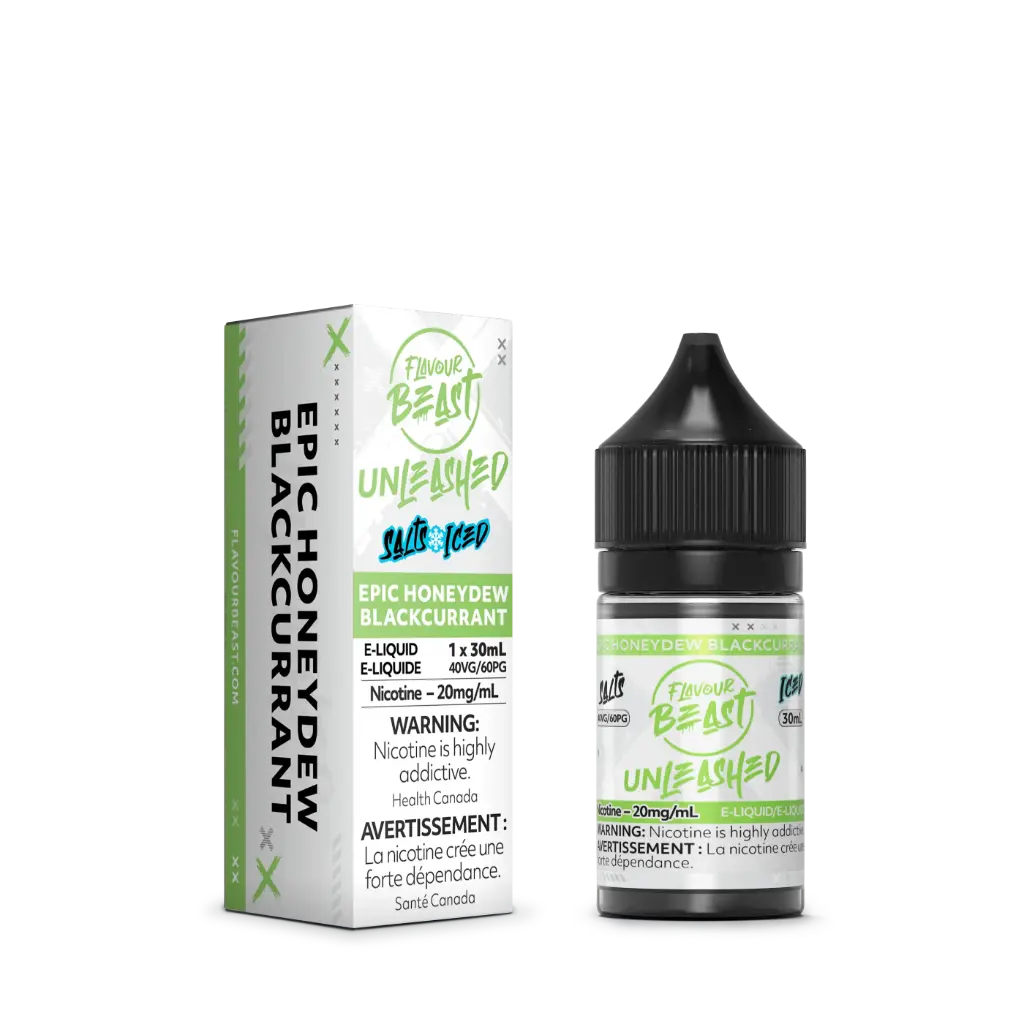 Flavour Beast Unleashed E-Liquid- 30ML - Epic Honeydew Blackcurrant