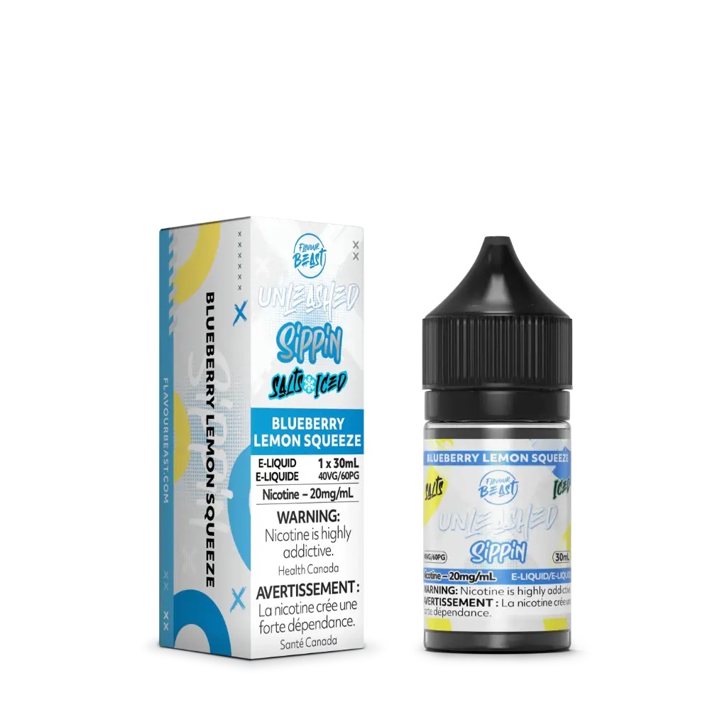 Flavour Beast Unleashed E-Liquid- 30ML - Blueberry Lemon Squeeze