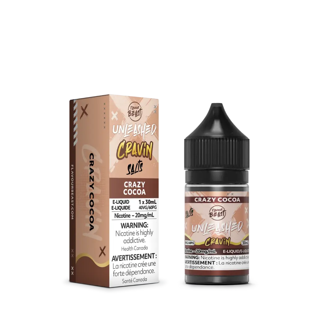Flavour Beast Unleashed E-Liquid- 30ML - Crazy Cocoa