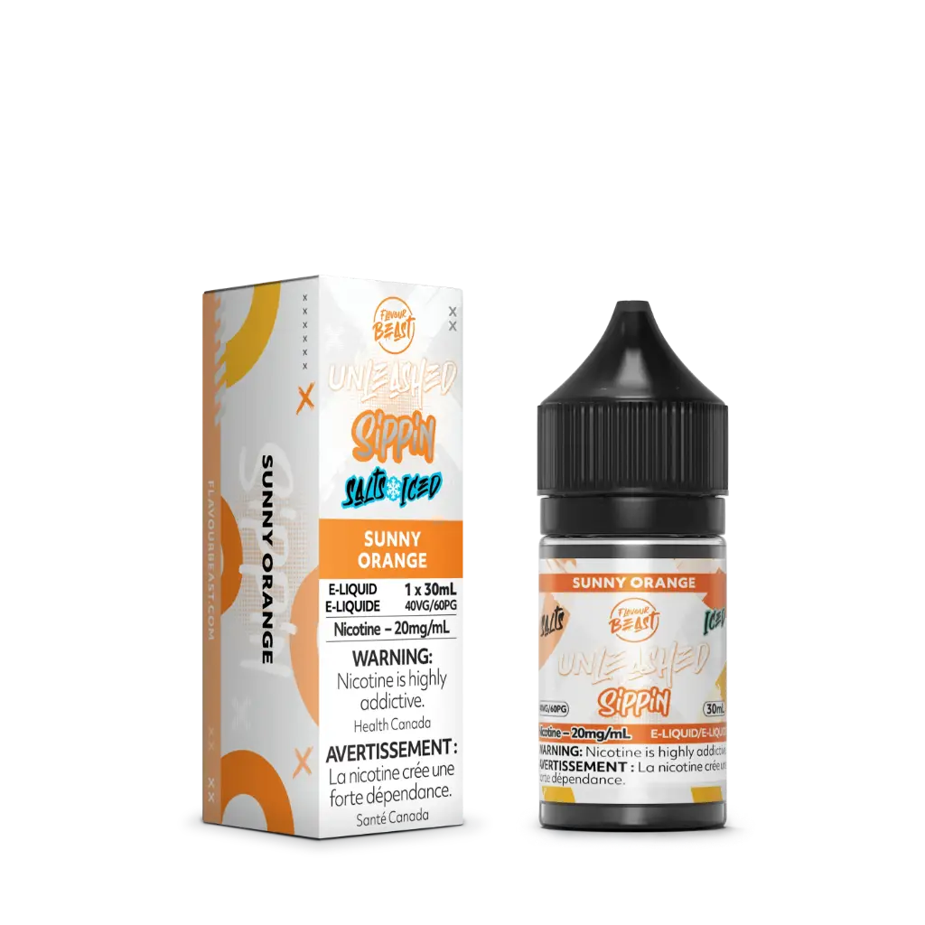 Flavour Beast Unleashed E-Liquid- 30ML - Sunny Orange