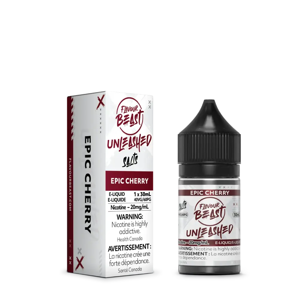 Flavour Beast Unleashed E-Liquid- 30ML - Epic Cherry