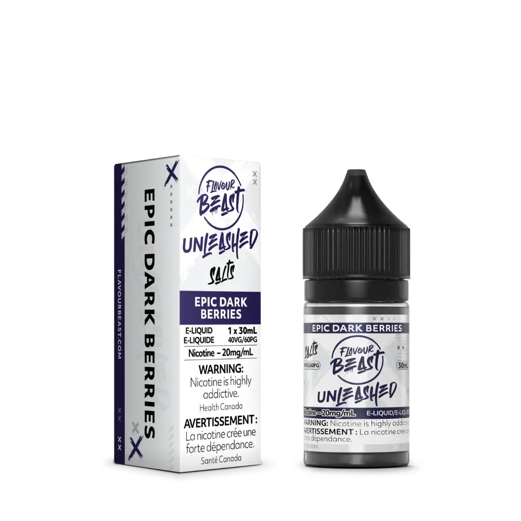 Flavour Beast Unleashed E-Liquid- 30ML - Epic Dark Berries