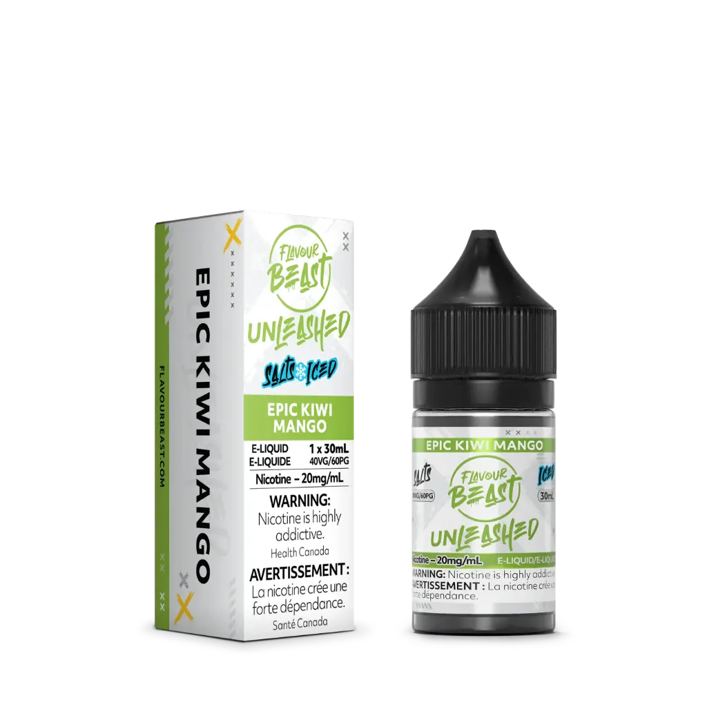 Flavour Beast Unleashed E-Liquid- 30ML - Epic Kiwi Mango