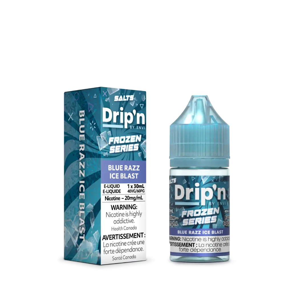 Drip'n E-Liquid Frozen Series- 30ml - Blue Razz Ice