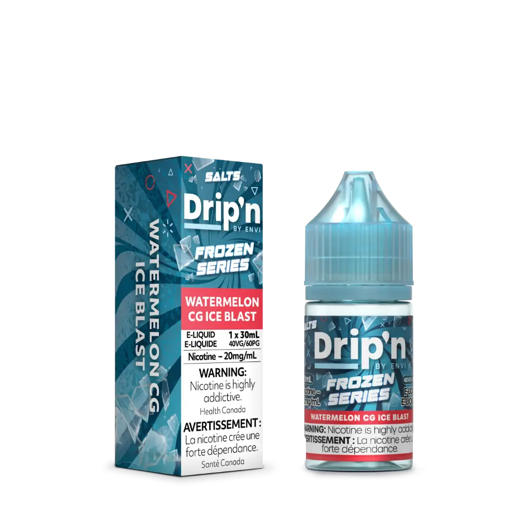 Drip'n E-Liquid Frozen Series- 30ml - Watermelon CG Ice