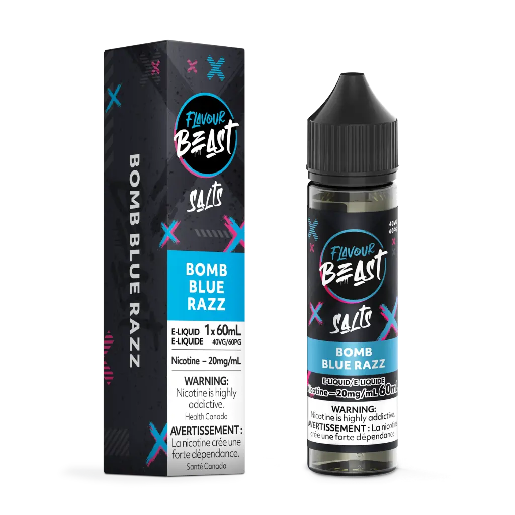 Flavour Beast E-Liquid- 60ML - Bomb Blue Razz