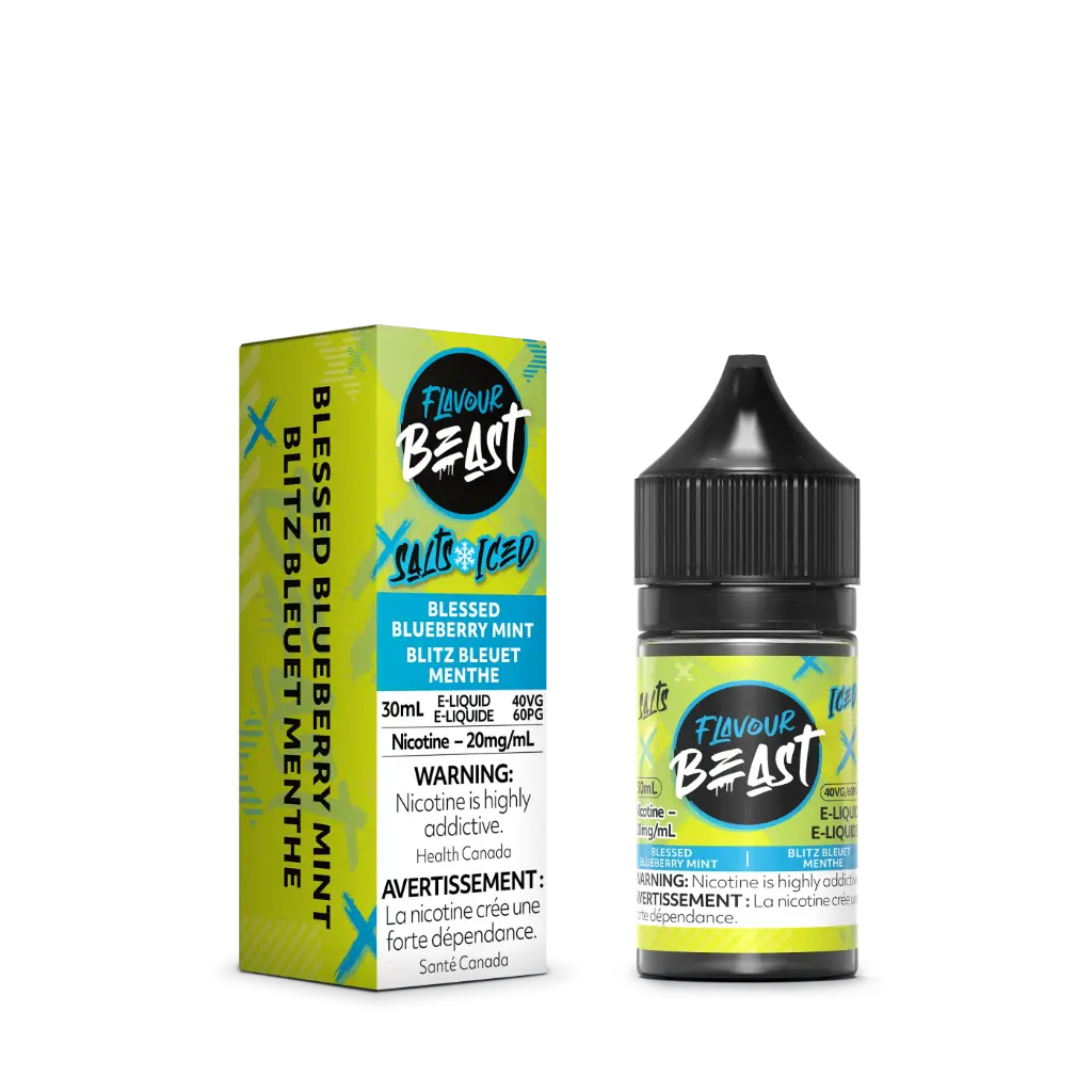 Flavour Beast E-Liquid- 60ML - Blessed Blueberry Mint