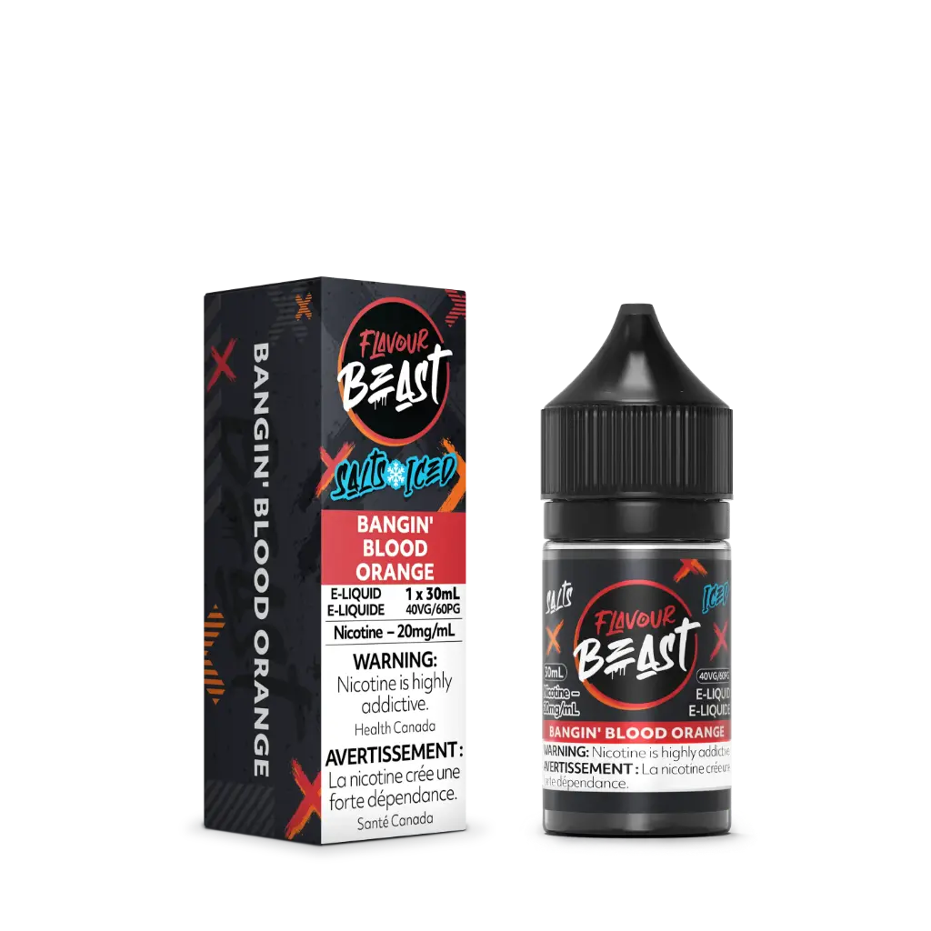 Flavour Beast E-Liquid- 60ML - Bangin' Blood Orange (ICED)