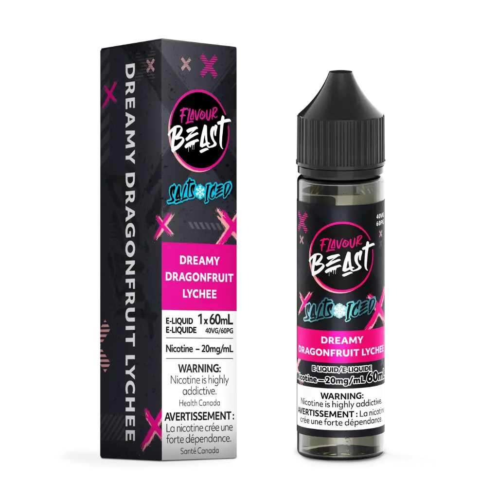 Flavour Beast E-Liquid- 60ML - Dreamy Dragonfruit Lychee (ICED)