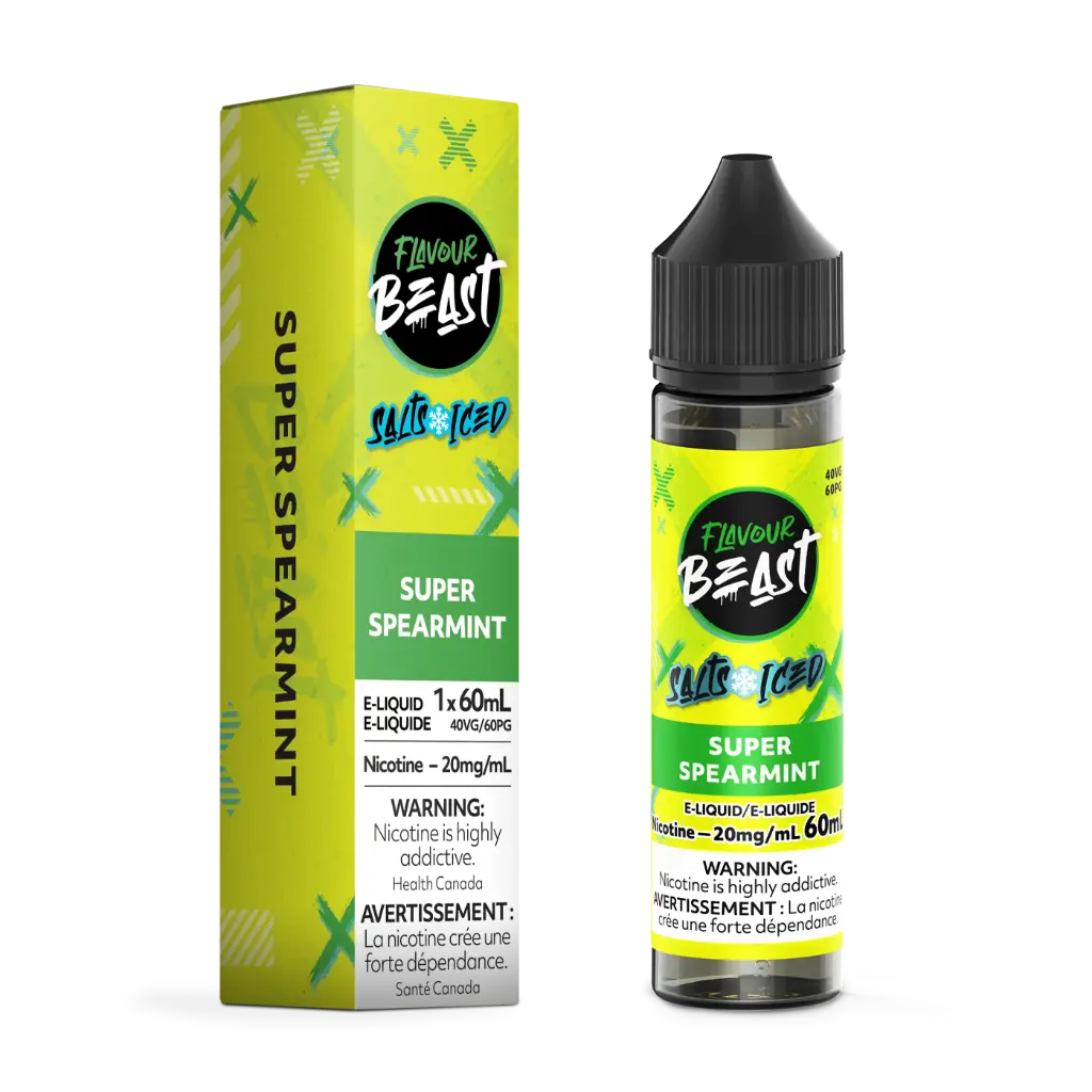 Flavour Beast E-Liquid- 60ML - Super Spearmint (ICED)
