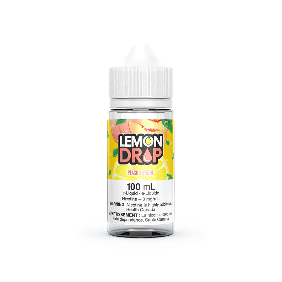 LEMON DROP FREEBASE 100ML - PEACH