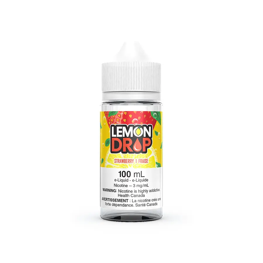 LEMON DROP FREEBASE 100ML - STRAWBERRY