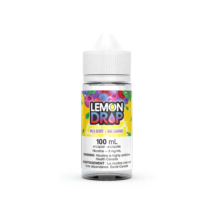 LEMON DROP FREEBASE 100ML - WILD BERRY