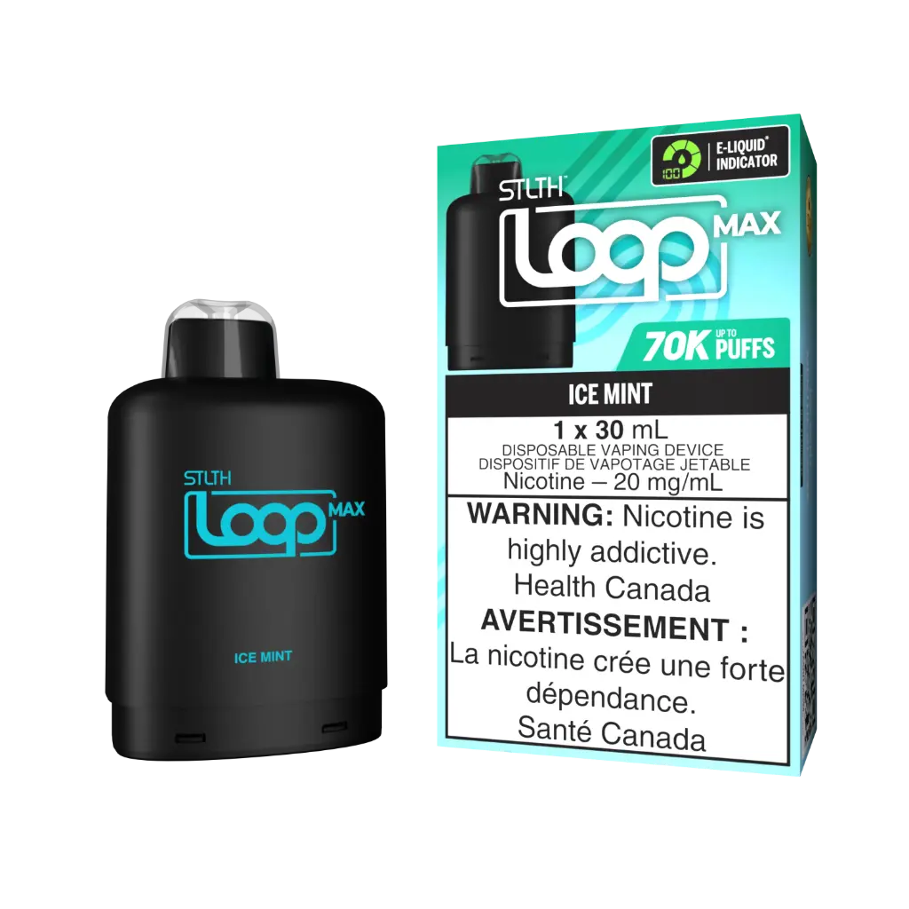 STLTH LOOP MAX Replacement Pod 30mL - ICE MINT