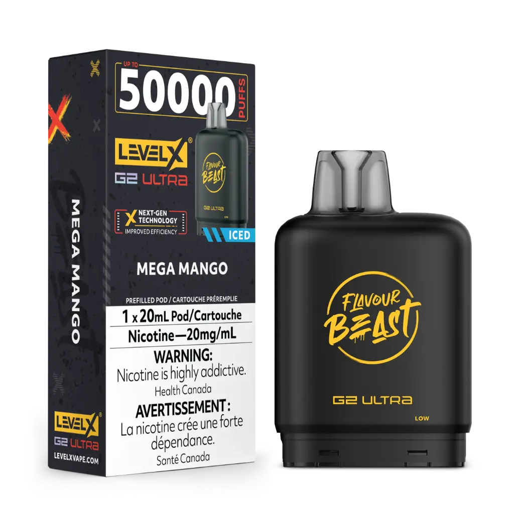 Flavour Beast G2 Ultra 50K POD (20ML) - Mega Mango