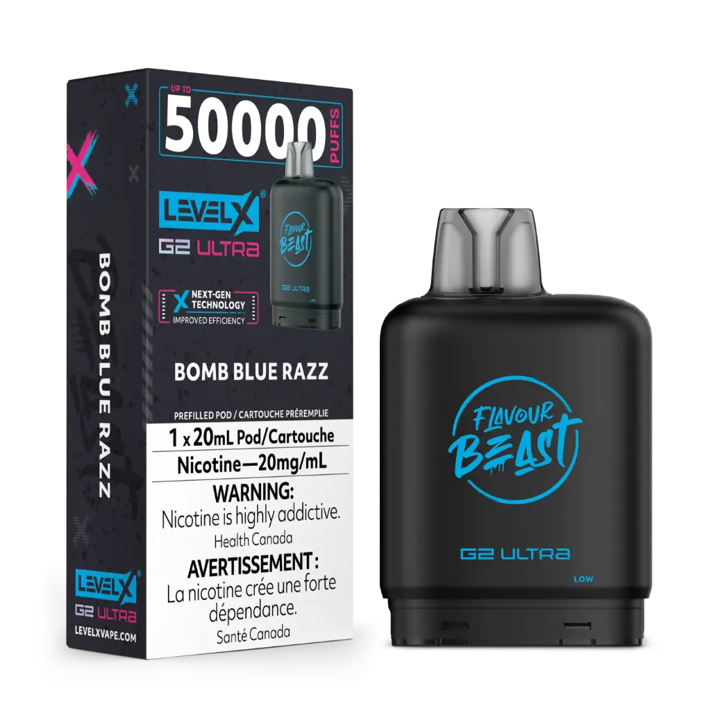 Flavour Beast G2 Ultra 50K POD (20ML) - Bomb Blue Razz