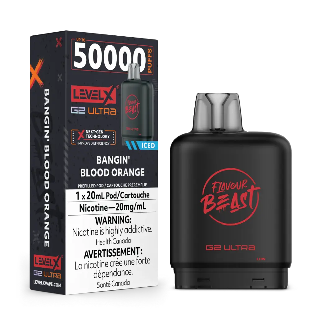 Flavour Beast G2 Ultra 50K POD (20ML) - Bangin' Blood Orange