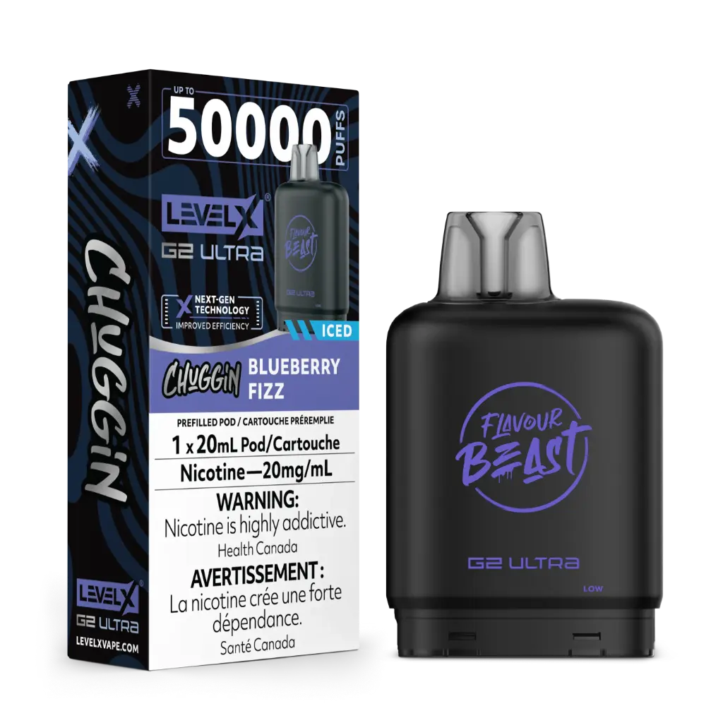 Flavour Beast G2 Ultra 50K POD (20ML) - Blueberry Fizz
