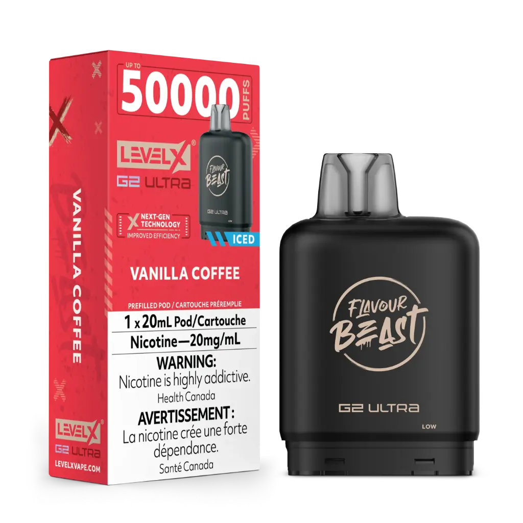 Flavour Beast G2 Ultra 50K POD (20ML) - Vanilla Coffee Iced